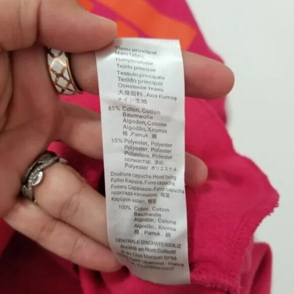 Kenzo long sleeve sweater dress with pockets girls size 8 (F25) - Picture 10 of 13